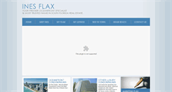 Desktop Screenshot of inesflax.com